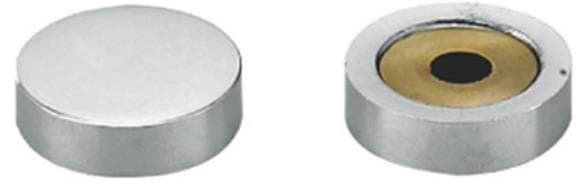Soportes para espejos con perforacion pulido