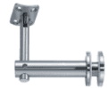 Soporte en L ajustable vidrio a tubo redondo SUS304