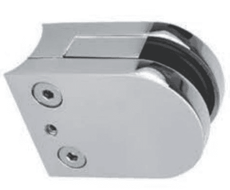 Soporte de tubo a vidrio SUS304 satinado