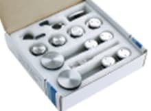 Kit euroslide tubo redondo satinado incluye tubo 3mts