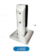 Soporte de piso cuadrado para baranda 16.5cm SUS304 satinado