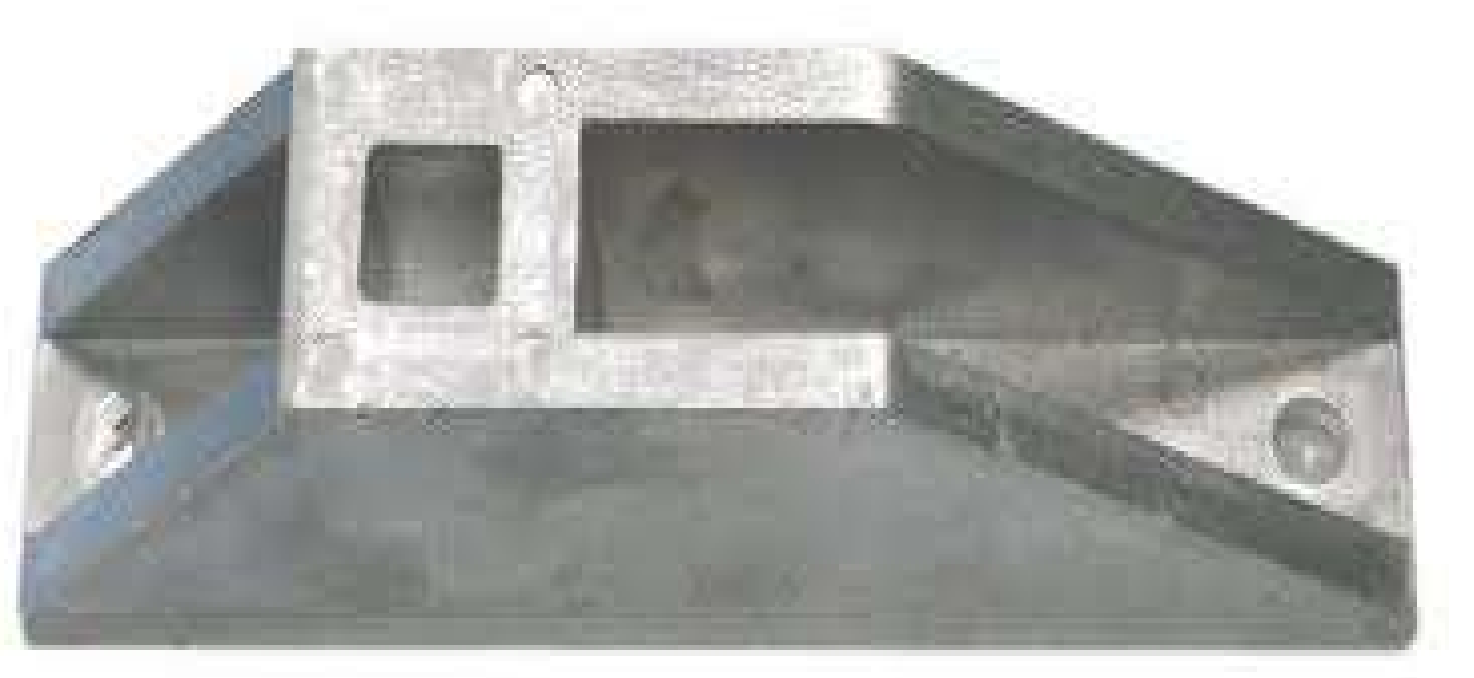 Zapata de aluminio puerta templex tipo p
