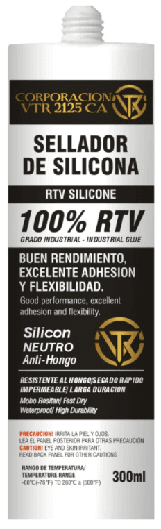 Cartucho sellador acrilico blanco.